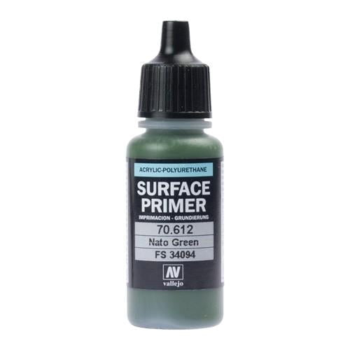 Vallejo AV70612 Surface Primer NATO Green 17 ml