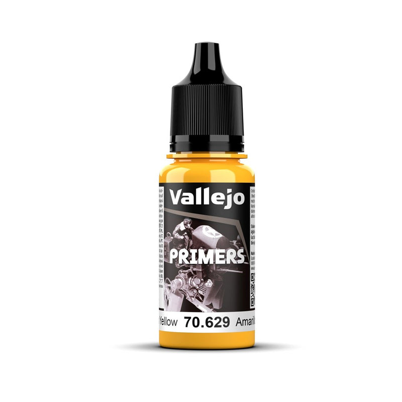 Vallejo AV70629 Surface Primer Sun Yellow 18ml