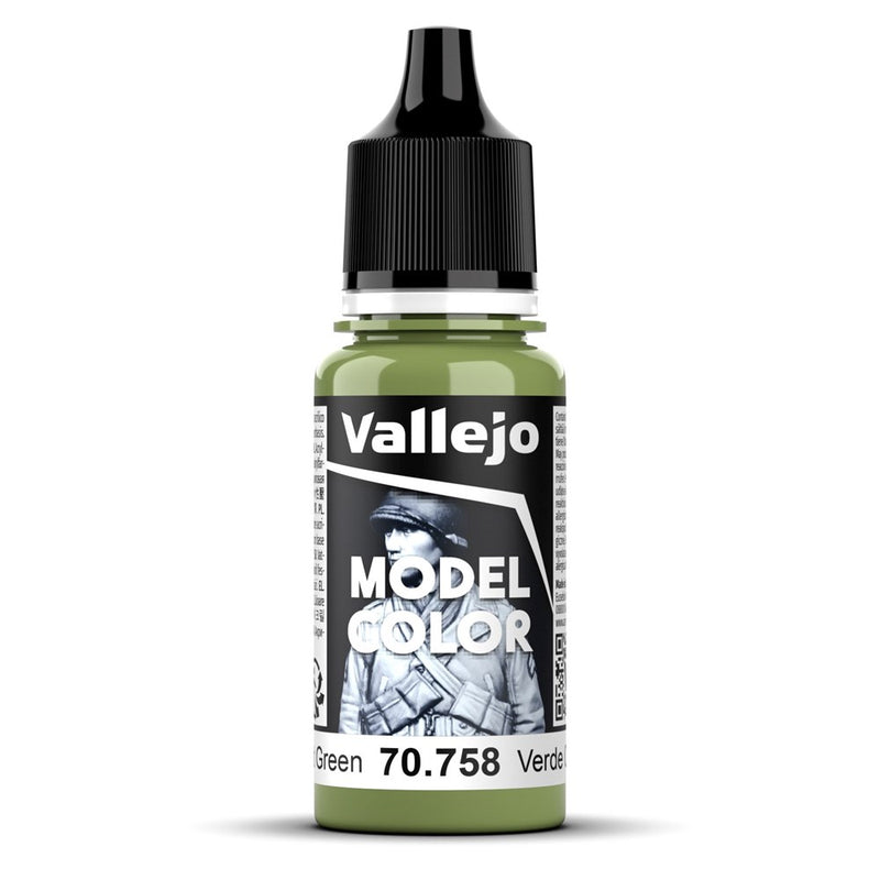 Vallejo AV70758 Model Colour Bright Green 18ml