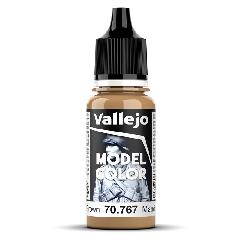 Vallejo AV70767 Model Colour Desert Brown 18ml