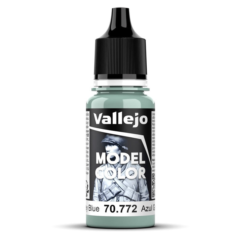 Vallejo AV70772 Model Colour Medium Grey Blue 18ml