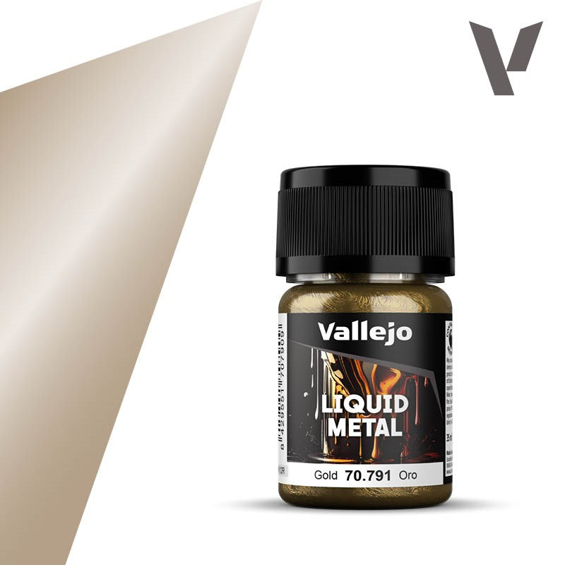 Vallejo AV70791 Model Colour Metallics Gold 35ml