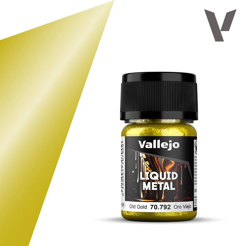 Vallejo AV70792 Model Colour Metallics Old Gold 35ml