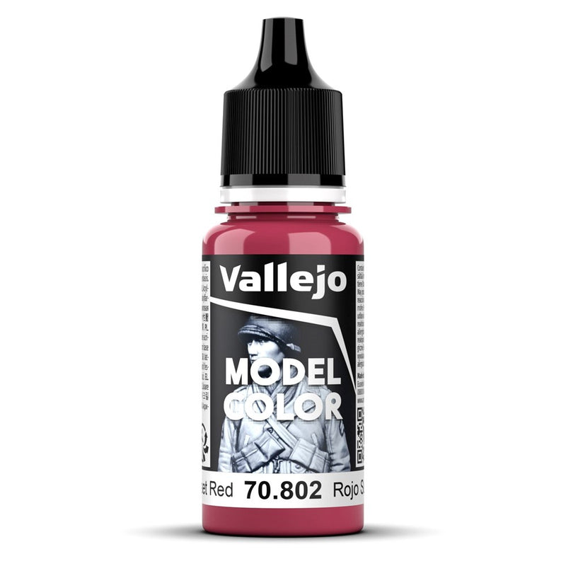Vallejo AV70802 Model Colour Sunset Red 18ml