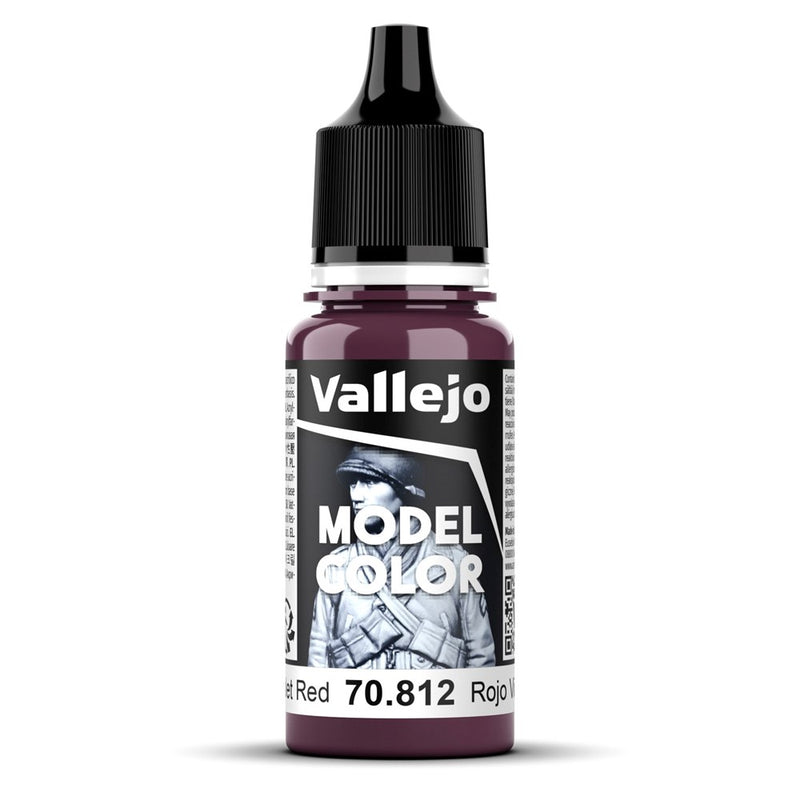Vallejo AV70812 Model Colour Violet Red 18ml