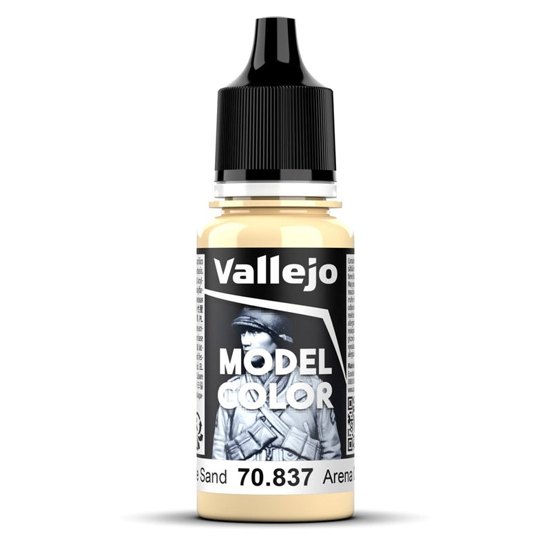 Vallejo AV70837 Model Colour Pale Sand 18ml