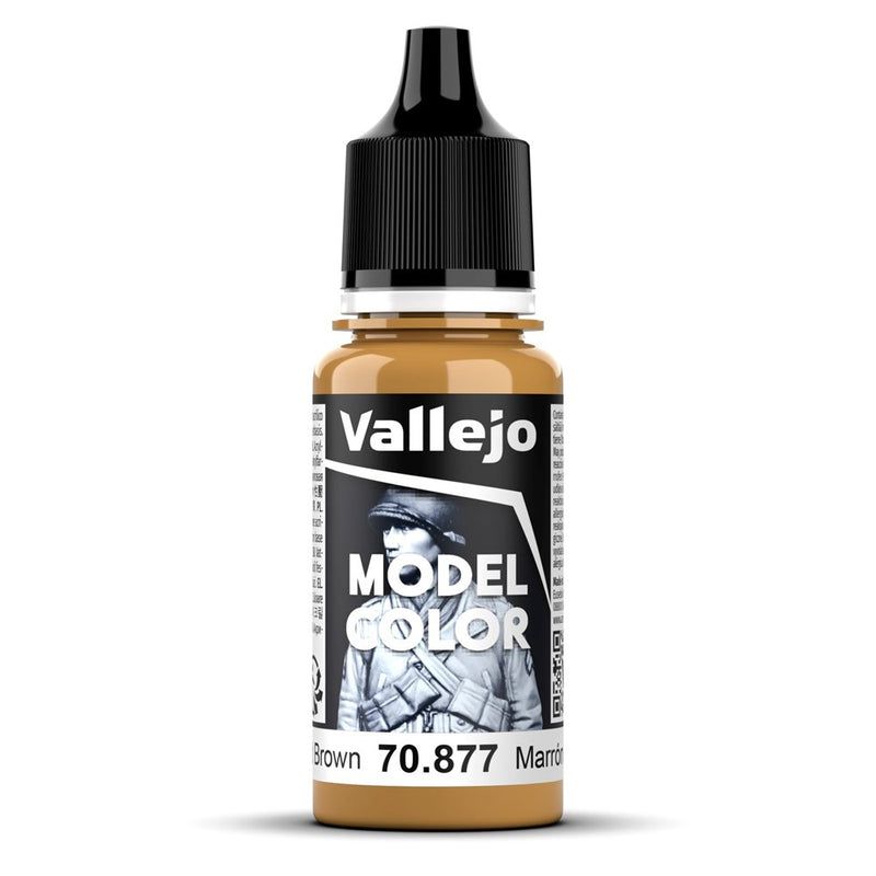 Vallejo AV70877 Model Colour Gold Brown 18ml