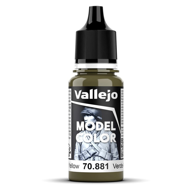 Vallejo AV70881 Model Colour Green Yellow 18ml