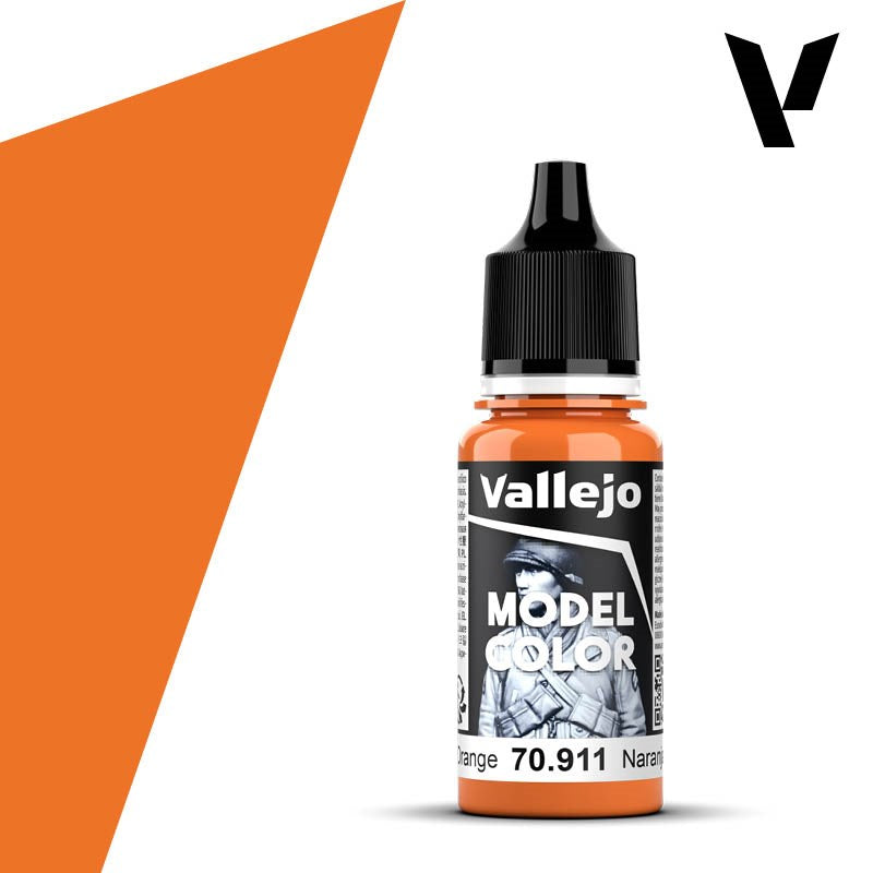 Vallejo AV70911 Model Colour Light Orange 18ml