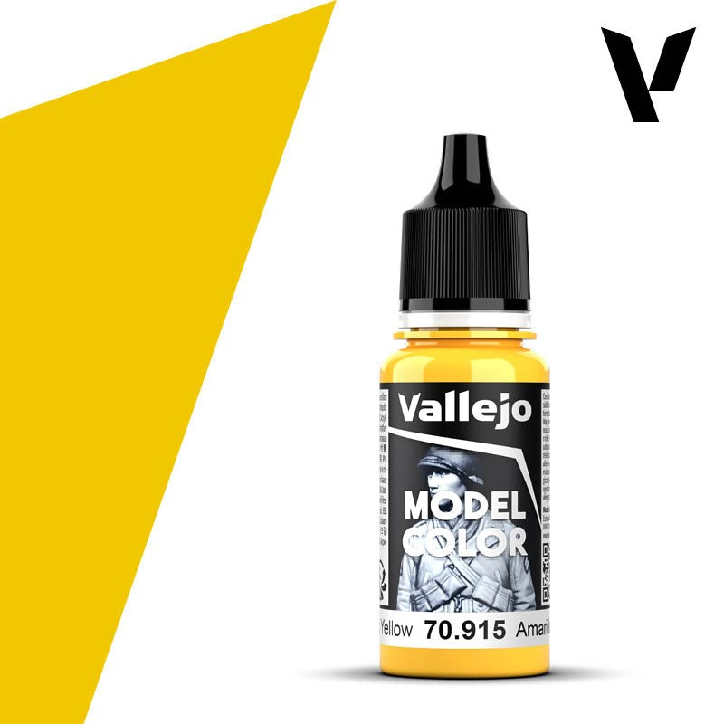 Vallejo AV70915 Model Colour Deep Yellow 18ml