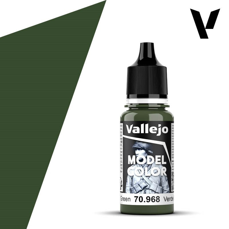 Vallejo AV70968 Model Colour Flat Green 18ml