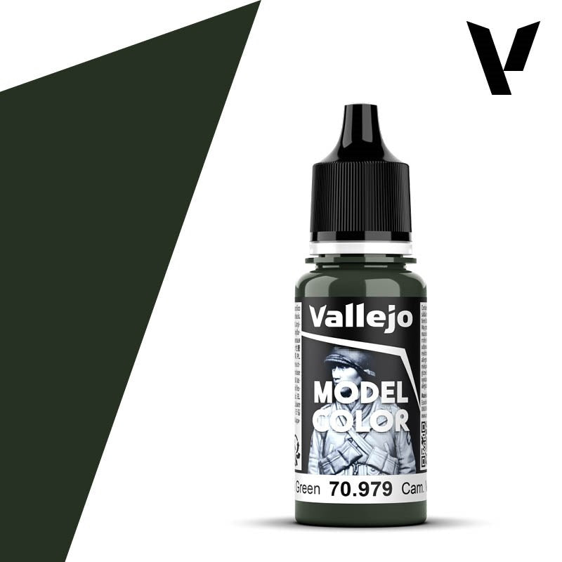 Vallejo AV70979 Model Colour Cam. Dark Green 18ml