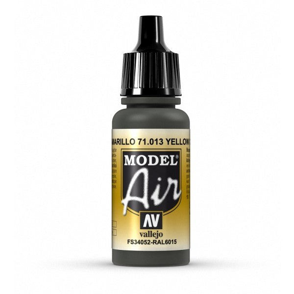 Vallejo AV71013 Model Air Yellow Olive 17 ml