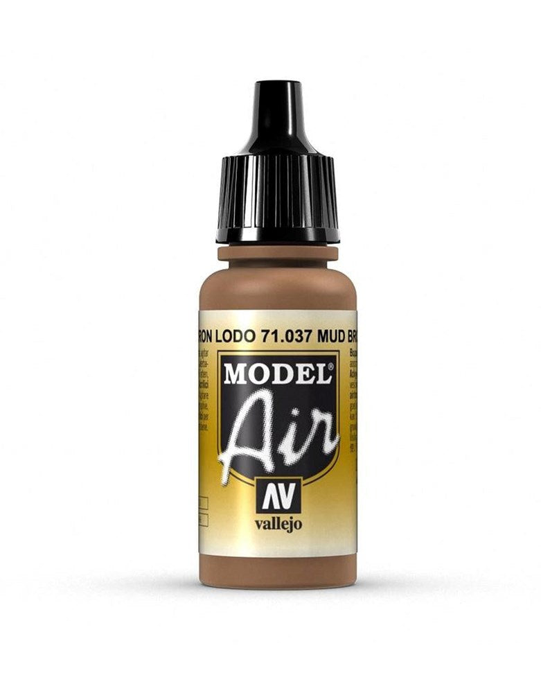 Vallejo AV71037 Model Air Mud Brown 17 ml