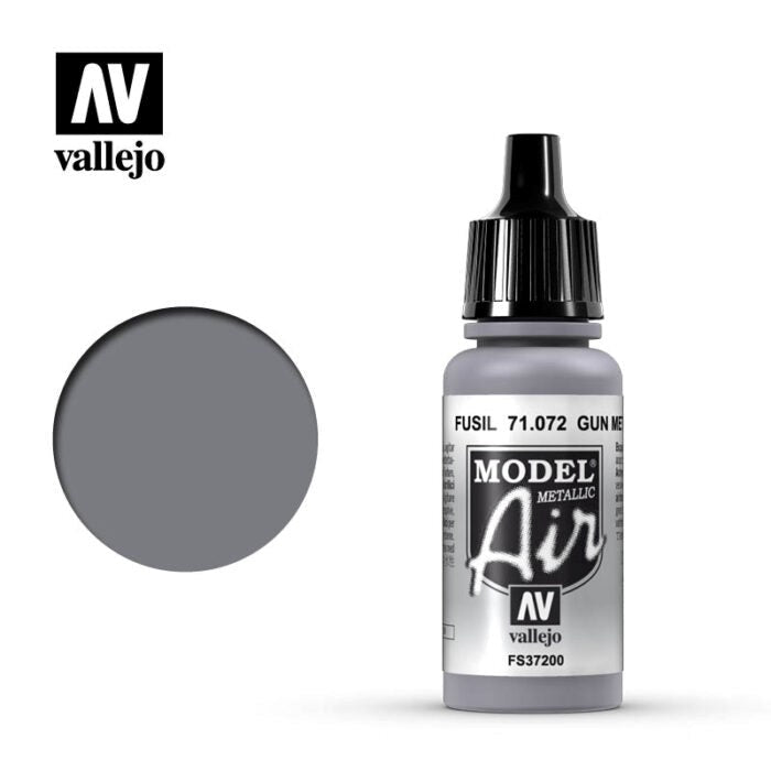 Vallejo AV71072 Model Air Gun Metal 17 ml