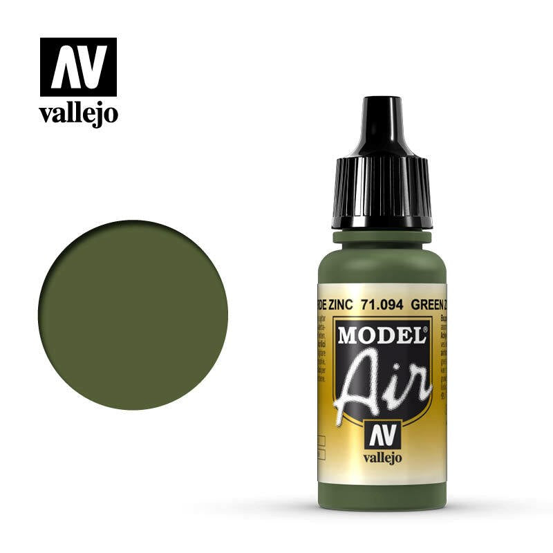 Vallejo AV71094 Model Air Green Zinc Chromate 17 ml