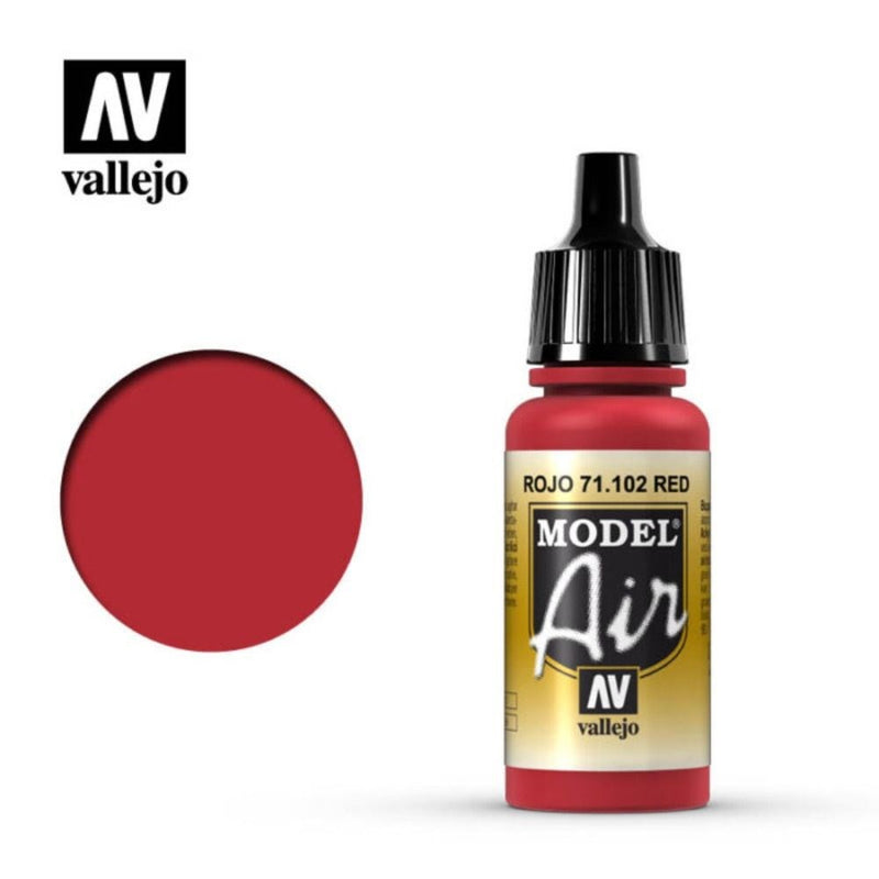 Vallejo AV71102 Model Air Red 17 ml