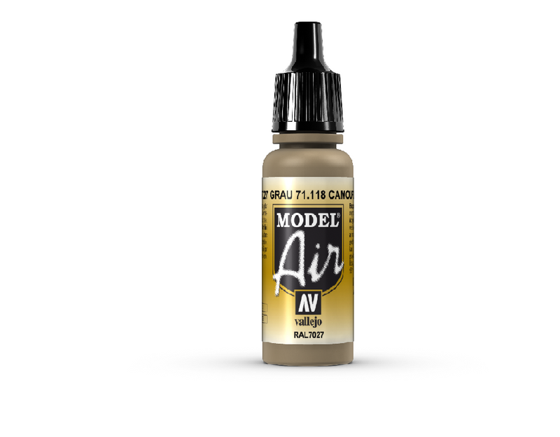 Vallejo AV71118 Model Air Camouflage Grey 17 ml