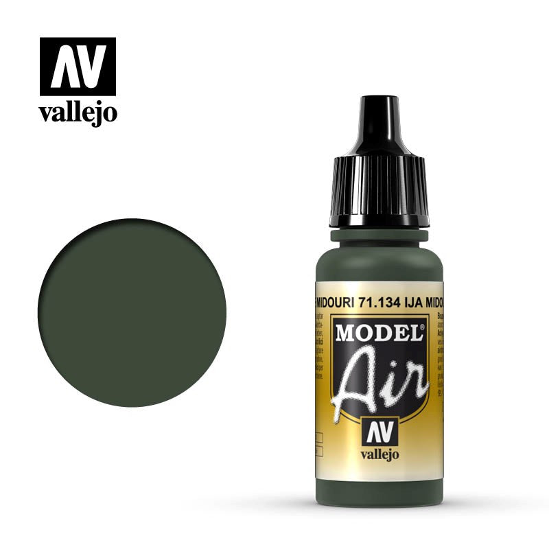 Vallejo AV71134 Model Air IJA Midouri Green 17 ml