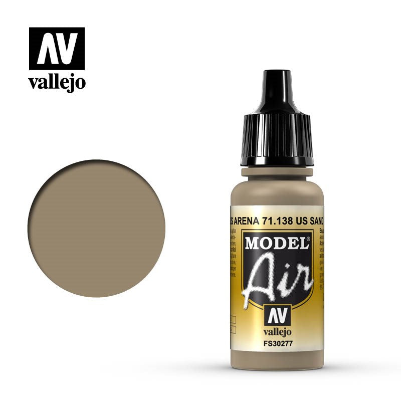 Vallejo AV71138 Model Air US Sand 17 ml