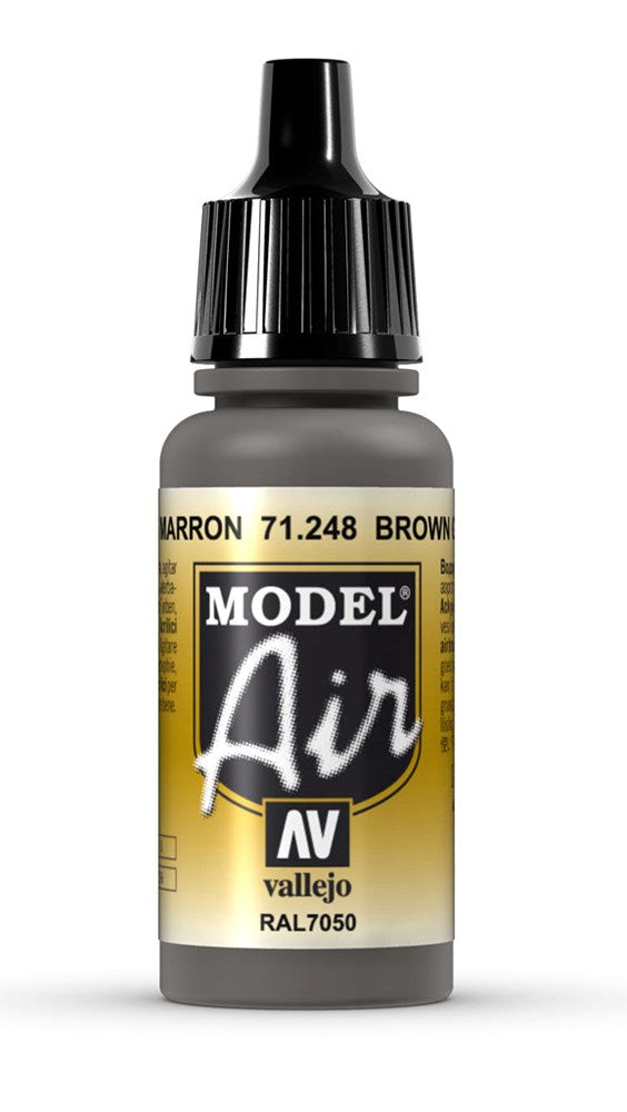 Vallejo AV71248 Model Air Brown Grey 17 ml