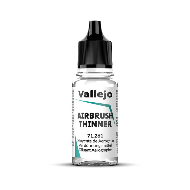 Vallejo AV71261 Auxiliaries Airbrush Thinner 18ml