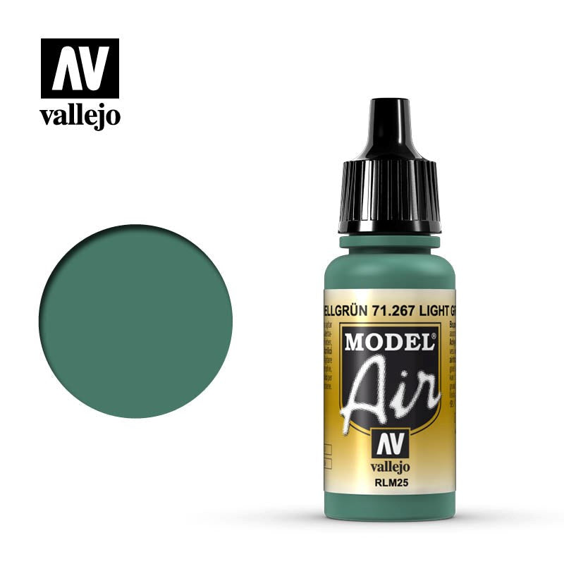 Vallejo AV71267 Model Air Light Green RLM25 17 ml