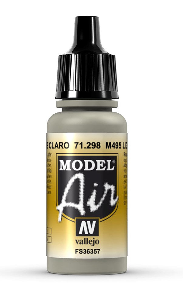 Vallejo AV71298 Model Air M495 Light Gray 17 ml
