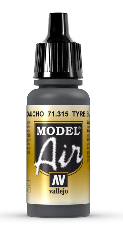 Vallejo AV71315 Model Air Tyre Black 17 ml