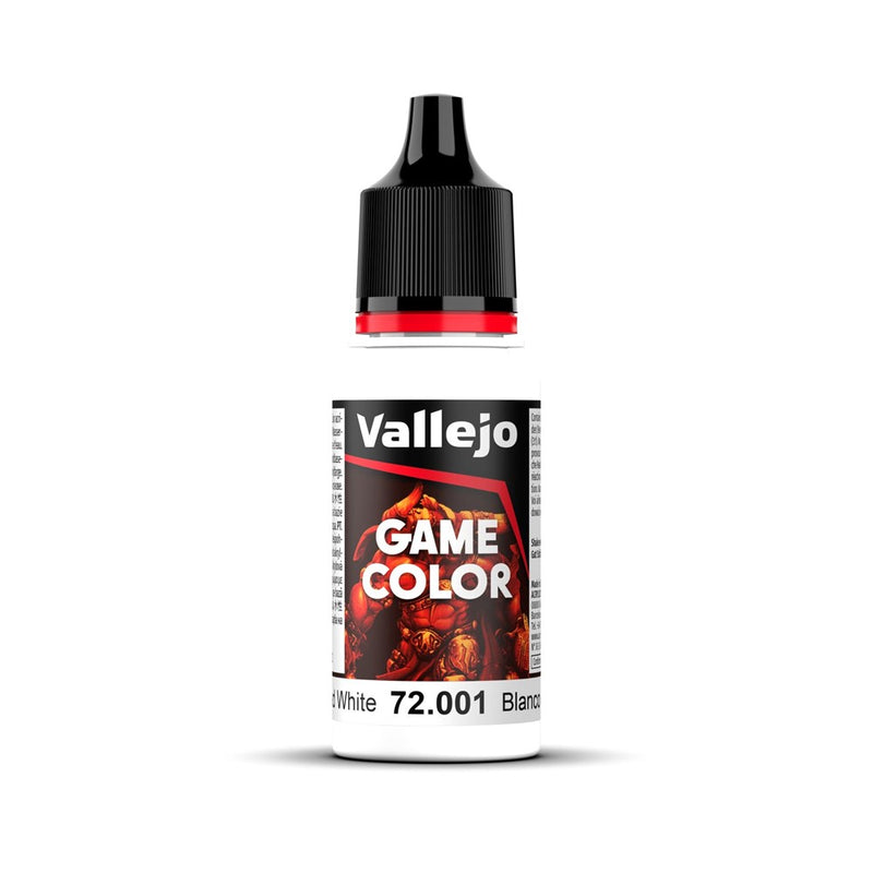 Vallejo AV72001 Game Colour Dead White 18ml