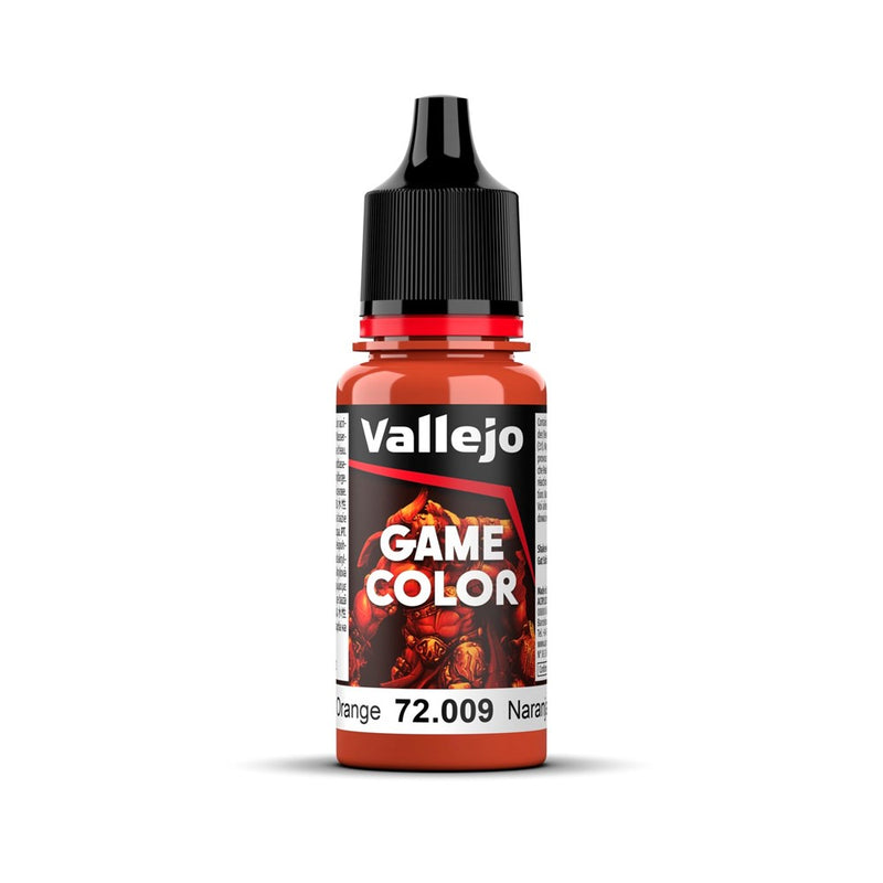 Vallejo AV72009 Game Colour Hot Orange 18ml