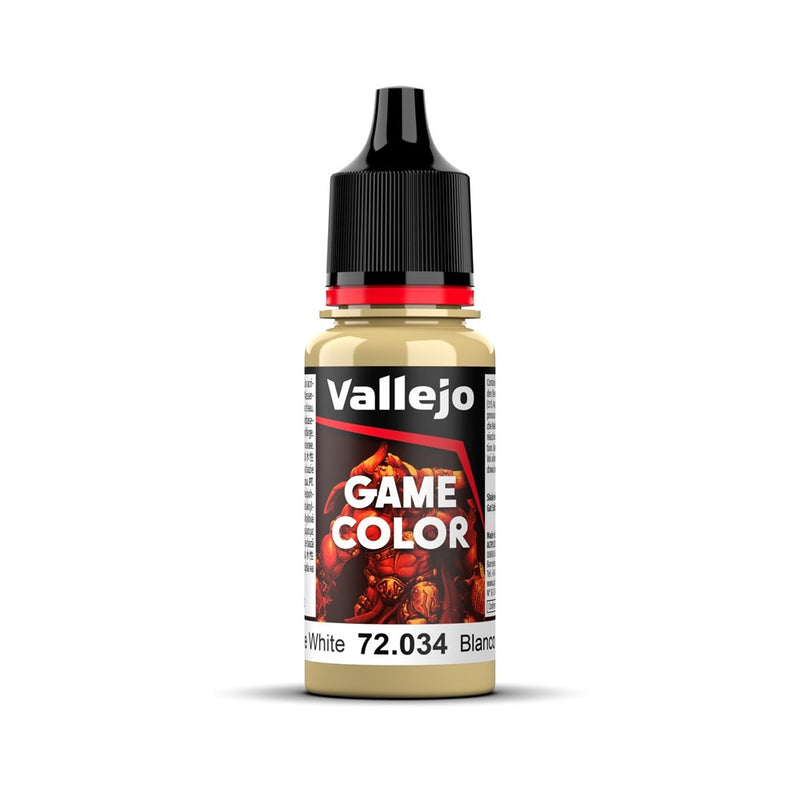 Vallejo AV72034 Game Colour Bone White 18ml