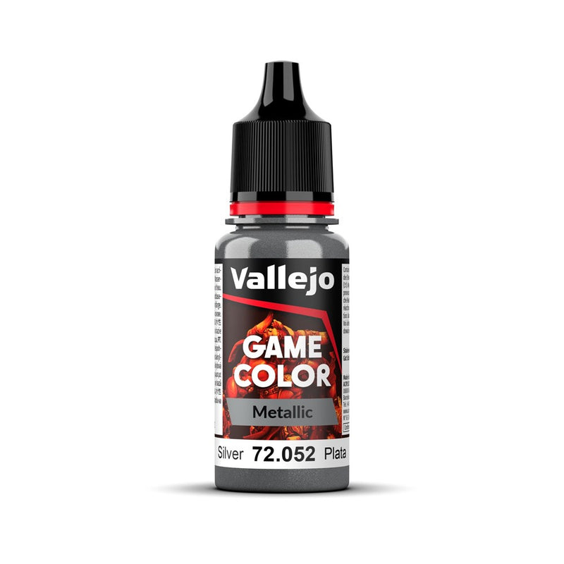 Vallejo AV72052 Game Colour Silver 18ml