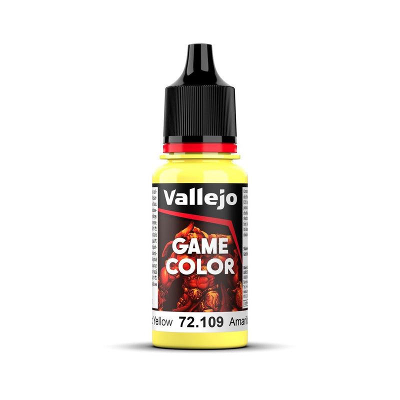 Vallejo AV72109 Game Colour Toxic Yellow 18ml