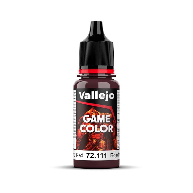 Vallejo AV72111 Game Colour Nocturnal Red 18ml