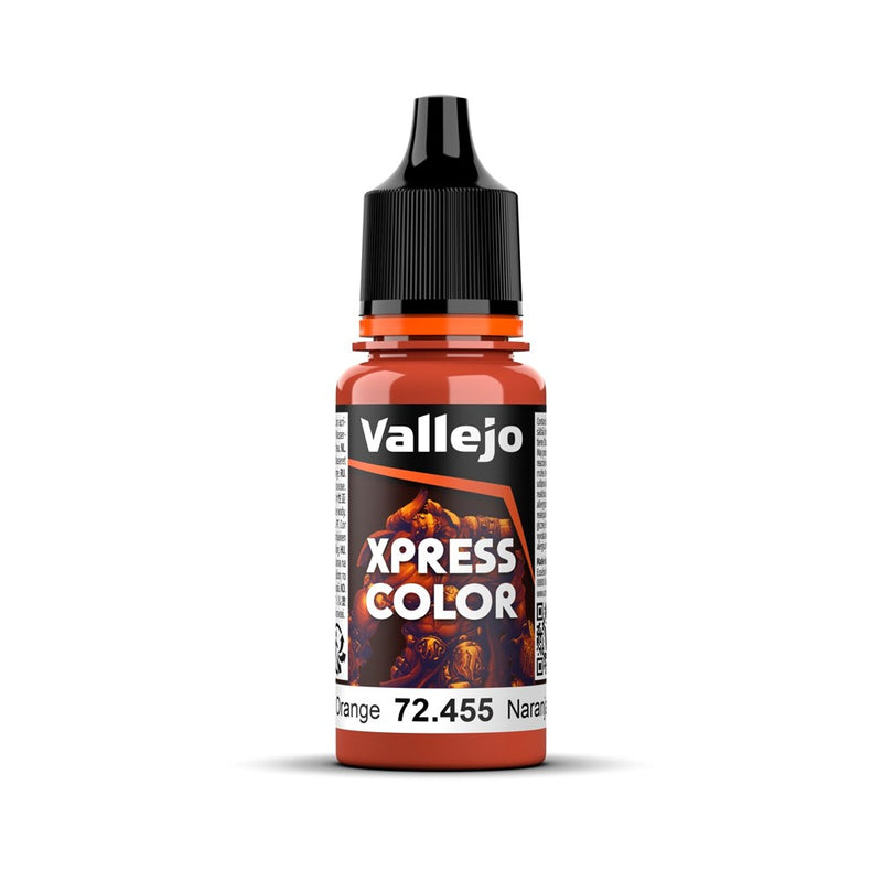 Vallejo AV72455 Game Colour Xpress Colour Chameleon Orange 18ml