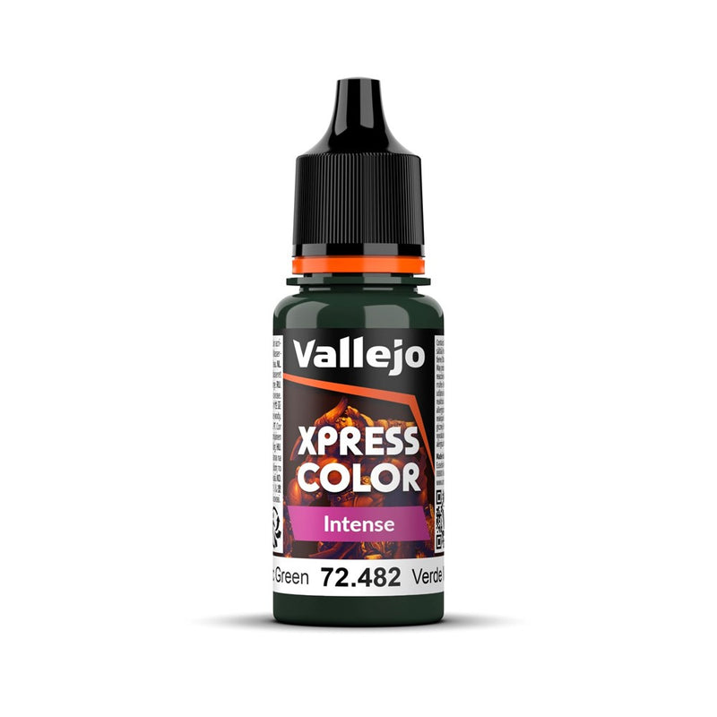 Vallejo AV72482 Game Colour Xpress Colour Intense Monastic Green 18ml