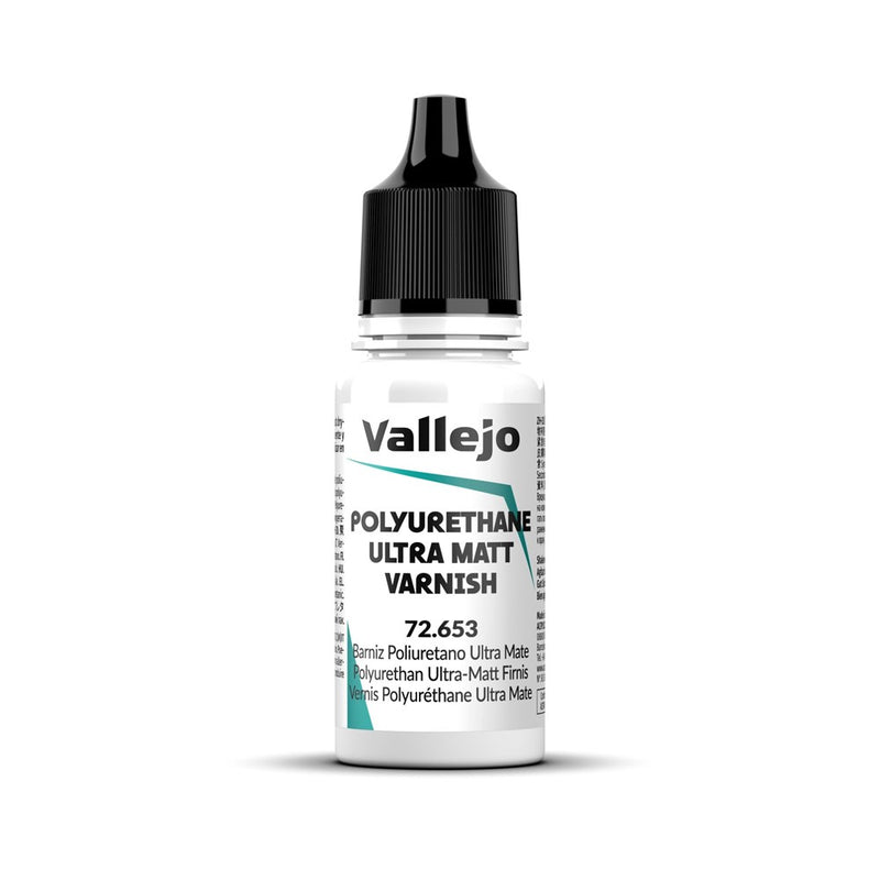 Vallejo AV72653 Game Colour Polyurethane Ultra Matt Varnish 18ml