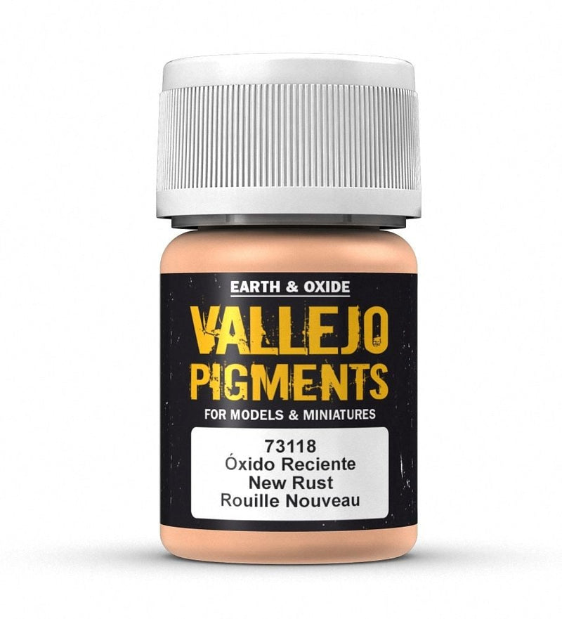 Vallejo AV73118 Pigments Fresh Rust 30 ml