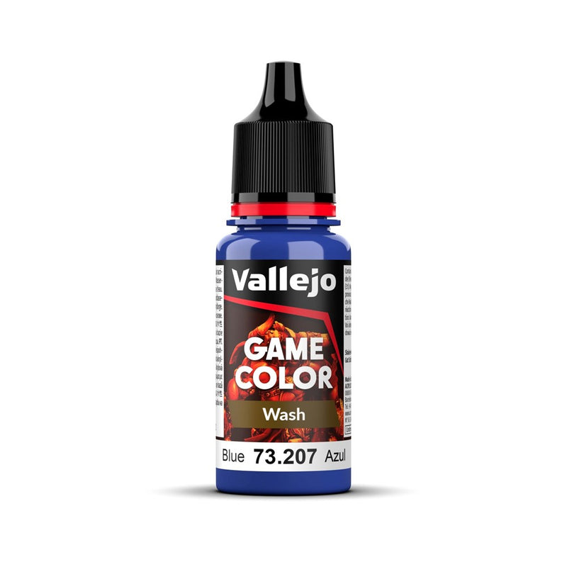 Vallejo AV73207 Game Colour Wash Blue 18ml