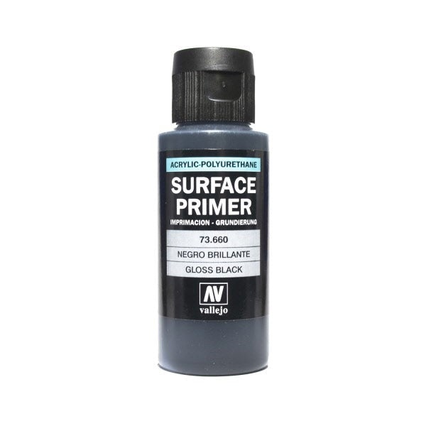 Vallejo AV73660 Gloss Black Primer 60ml