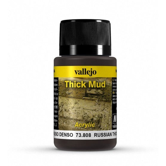 Vallejo AV73808 Weathering Effects Russian Thick Mud 40 ml