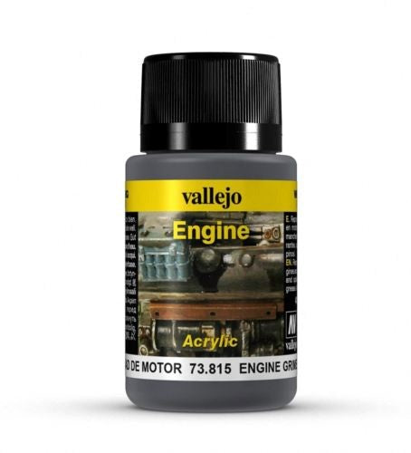 Vallejo AV73815 Weathering Effects Engine Grime 40 ml