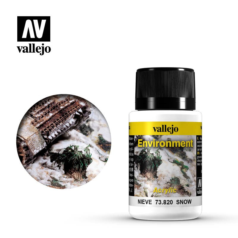 Vallejo AV73820 Weathering Effects Snow 40 ml