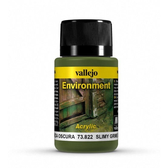 Vallejo AV73822 Weathering Effects Slimy Grime Dark 40 ml