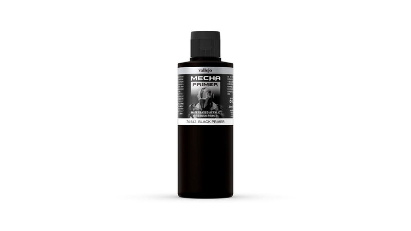 Vallejo AV74642 Mecha Colour Black Primer 200ml