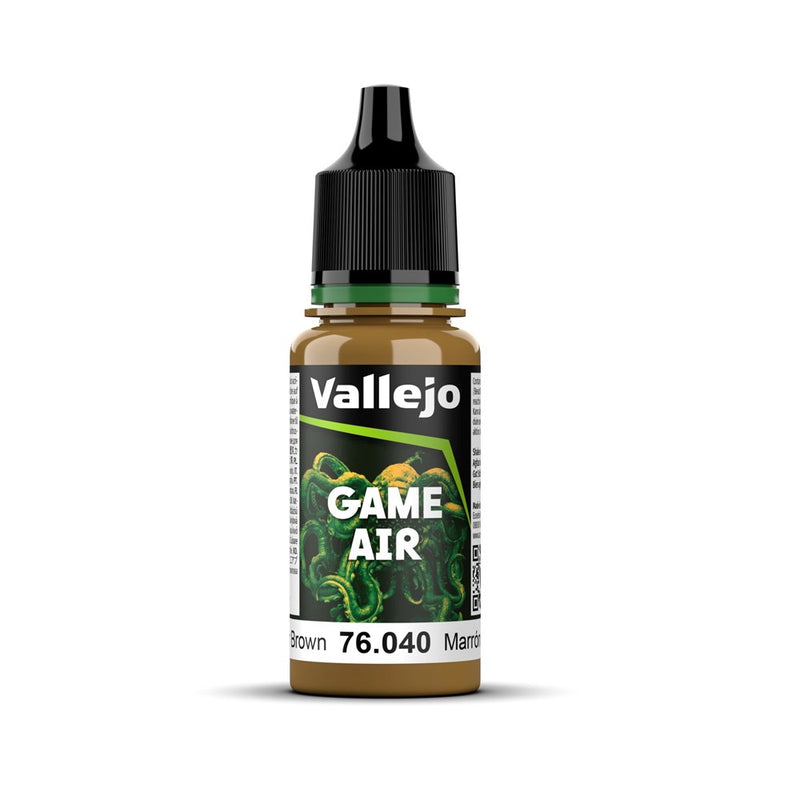 Vallejo AV76040 Game Air Leather Brown 18 ml