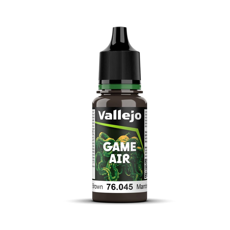 Vallejo AV76045 Game Air Charred Brown 18 ml