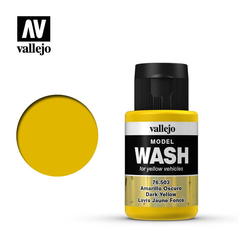 Vallejo AV76503 Model Wash Dark Yellow 35 ml