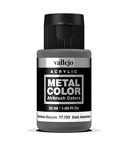 Vallejo AV77703 Metal Colour Dark Aluminium 32ml